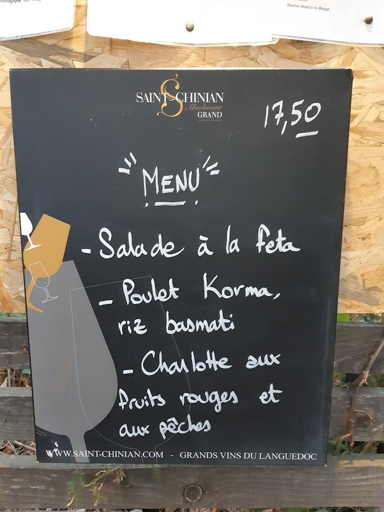 Le Lézard Bleu - Menu Image 1